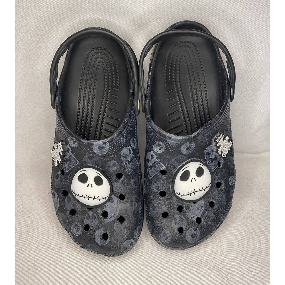 Crocs Disney Nightmare Before Christmas Clog Size M8 W10 Glow In The Dark